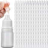 Maxcheck 400 Pieces 5ml Plastic Dropper Bottles