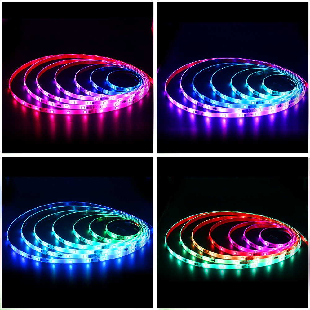 LED Strip Lights with Music SyncChase Effect, Dream Color Music lights