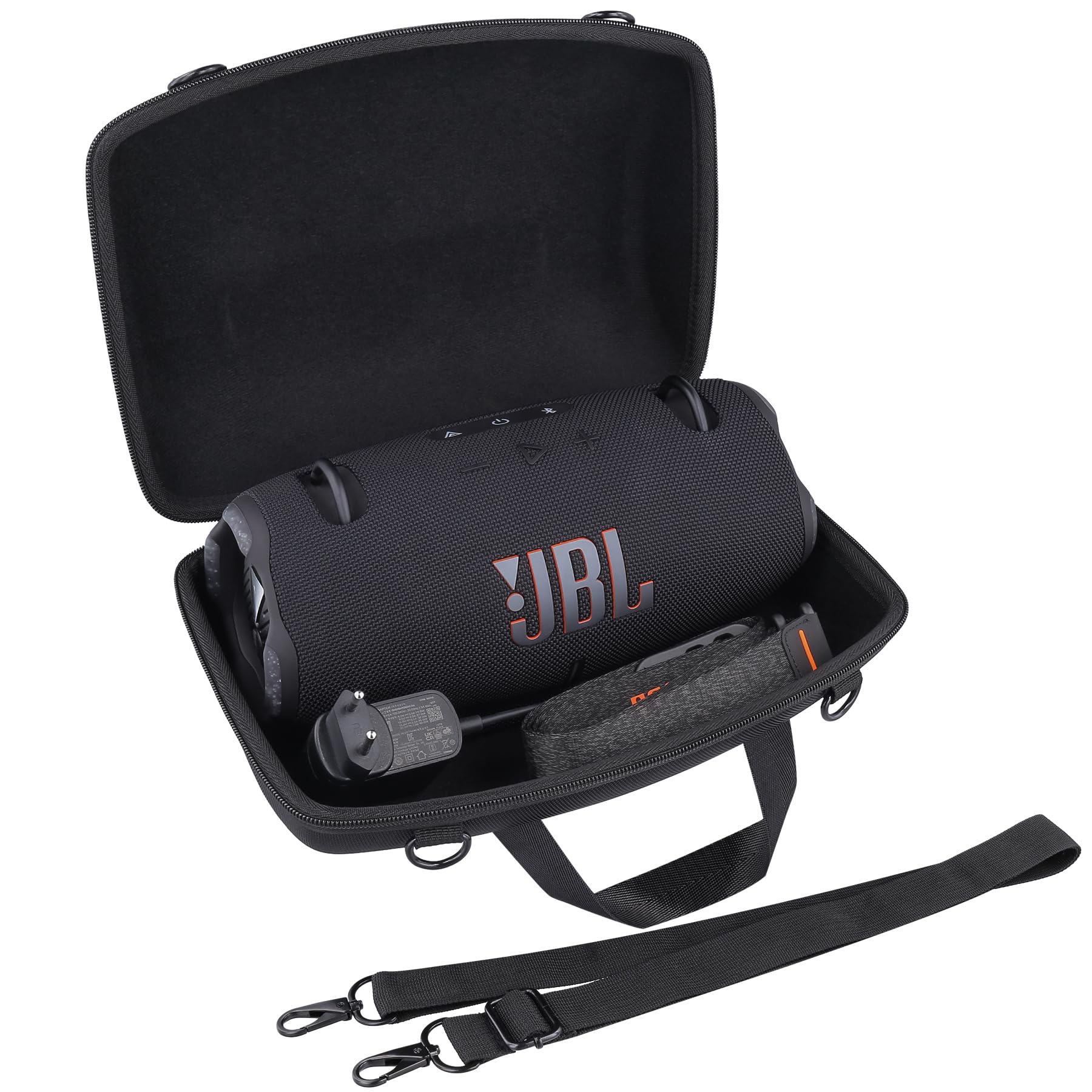 Khanka Hard Travel Case Replacement for Xtreme 4 Portable Bluetooth Speaker,Case Only (Black)