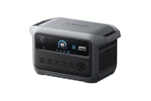Anker SOLIX C2000 Gen 2 Portable Power Station, 2,400W (Peak 4,000W) Solar Generator, Full Charge in 58 Min, 2048wh LiFePO4 Battery for Home Backup, Power Outages, and Camping (Optional Solar Panel)