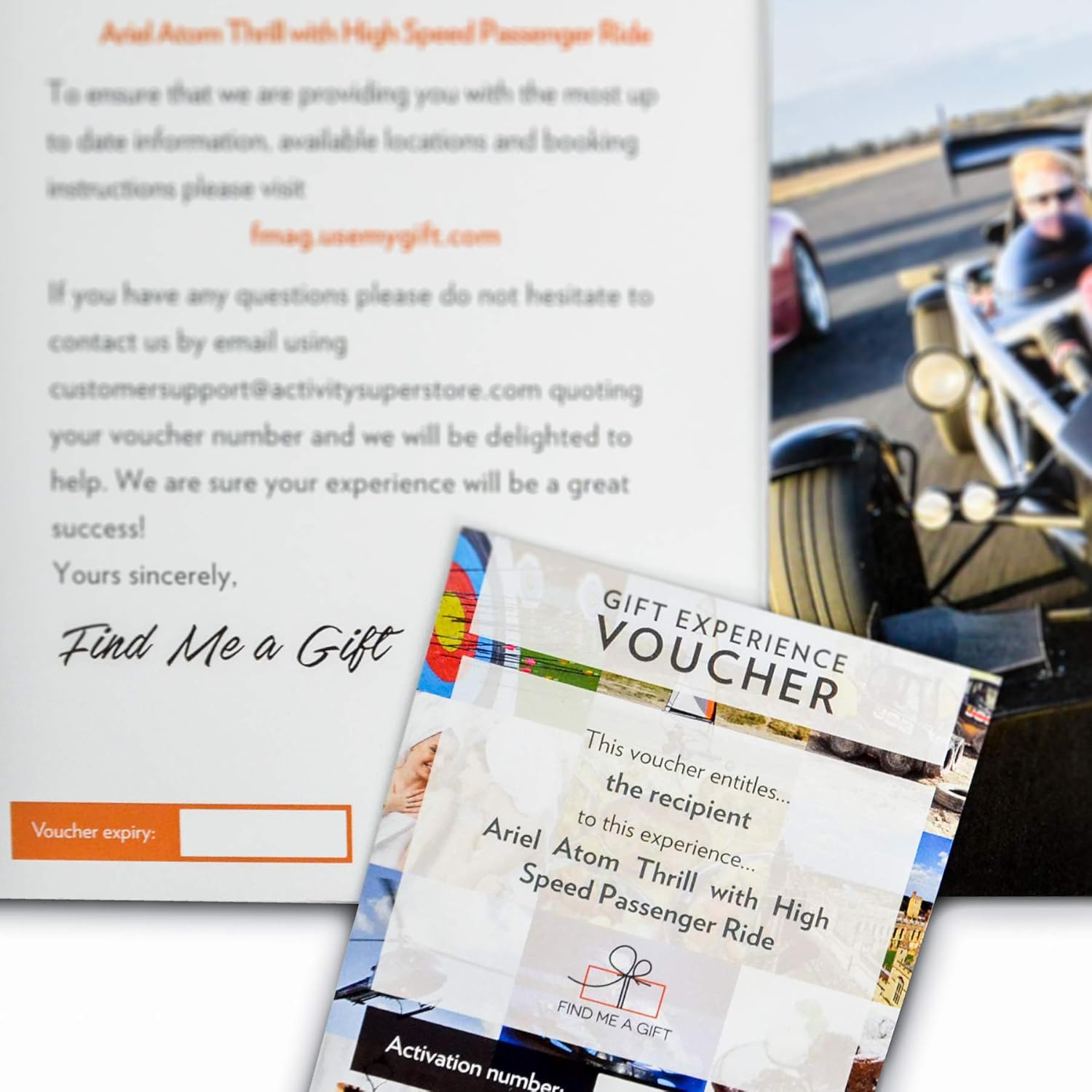 Activity Superstore Ariel Atom Thrill with High Speed Passenger Ride Gift Experience Voucher, Driving Experience Days - Image 5