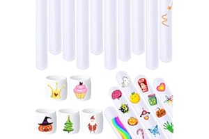 30 PCS White Slap Bracelets Bulk, DIY Snap Bands for Kids Wristband Party Favours for Boys Girls Birthday Party Bag Fillers W