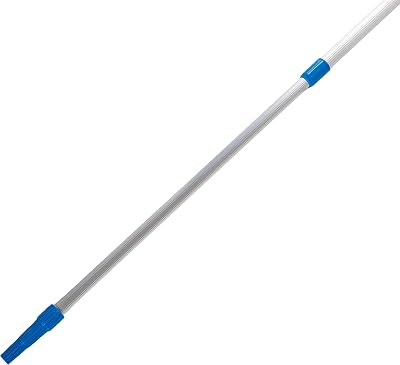 Silverline Aluminium Extension Pole 2m Access High Walls Ceilings Push Fit