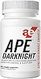 APE Darknight Testosterone Booster with Appetite Control & Sleep Aid - Maximize Nighttime Testosterone Production, Reduce Nighttime Food & Sweet Cravings, Support Healthy Sleep Cycles - 90 Count