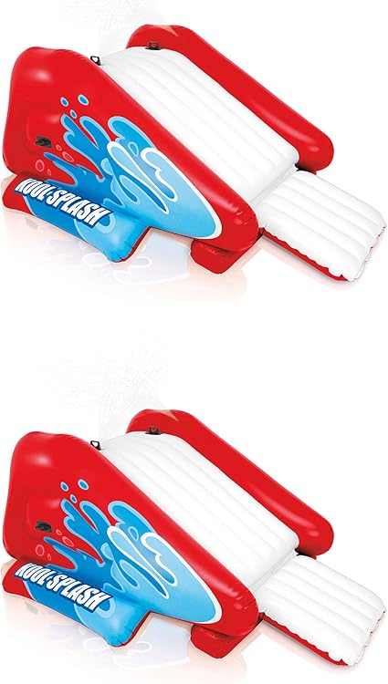 kool splash inflatable slide