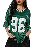 SOLY HUX Jersey Shirts for Women Y2k Graphic Number