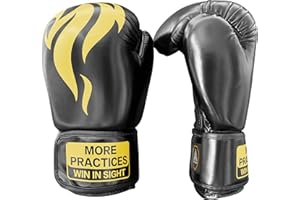 RIHEAN Kid Boxing Gloves for 8-12, Boxing Training Gloves for Kids Youth Adults, Light, Shock-Absorb, Ideal for Boxing, MMA, Muay Thai, Kickboxing - Power Series