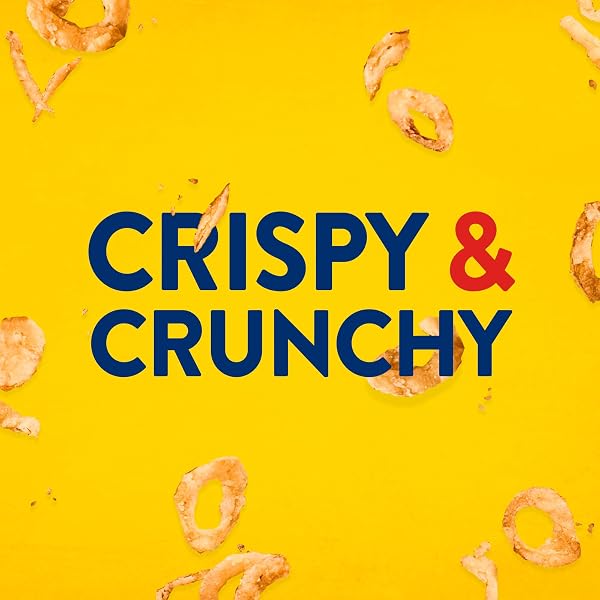 FRENCH’S CRISPY FRIED ONIONS, ORIGINAL, MADE WITH REAL ONIONS, NO ARTIFICIAL FLAVORS, SPRINKLE ON SALADS, POTATOES, CHICKEN, BURGERS, GREEN BEAN CASSEROLE, 6 OZ