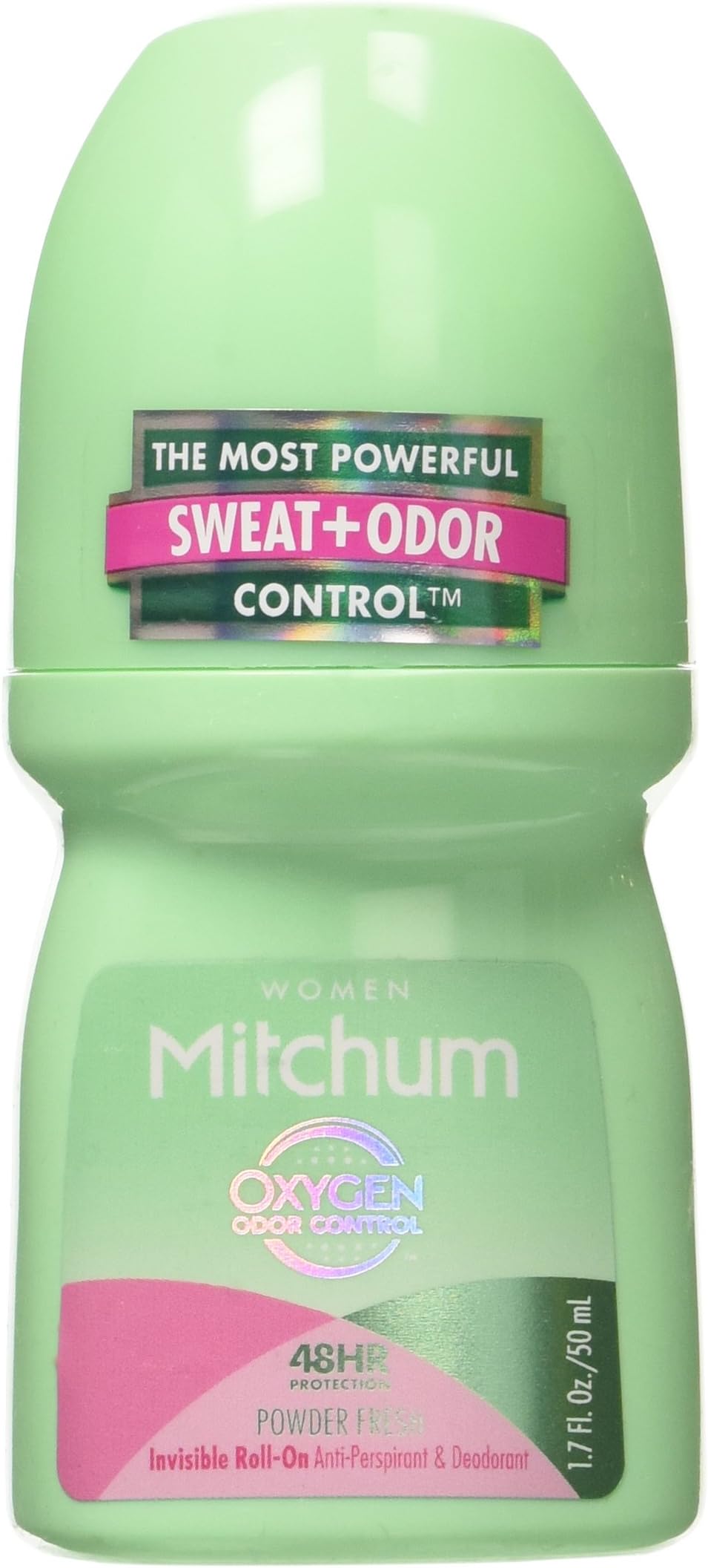Mitchum Women Roll On Antiperspirant Deodorant Powder Fresh 1.7oz Pack 6