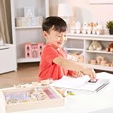 Melissa & Doug Stamp-a-Scene Fairy Garden Arts & Crafts Wooden Stamp Set Ages 4+ view 6