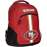 FOCO San Francisco 49ers NFL Action Backpack