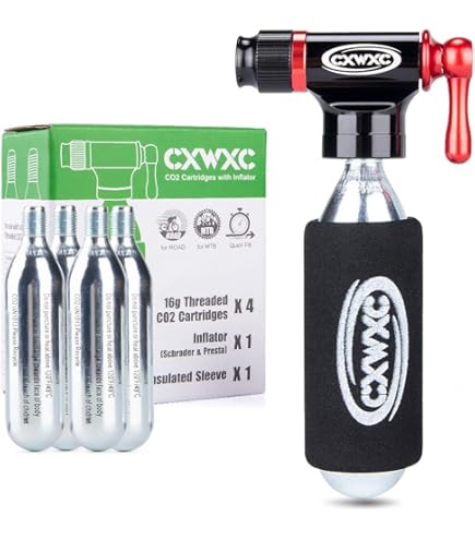 Manchon Isolant Pour Cartouche CO2 – Protection Contre Le Froid Pour Gonflage Vélo