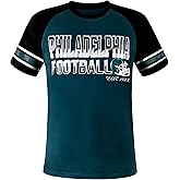 Simapak Mens Football Fans Athletic City Raglan T-Shirts - Midnight Green & Black