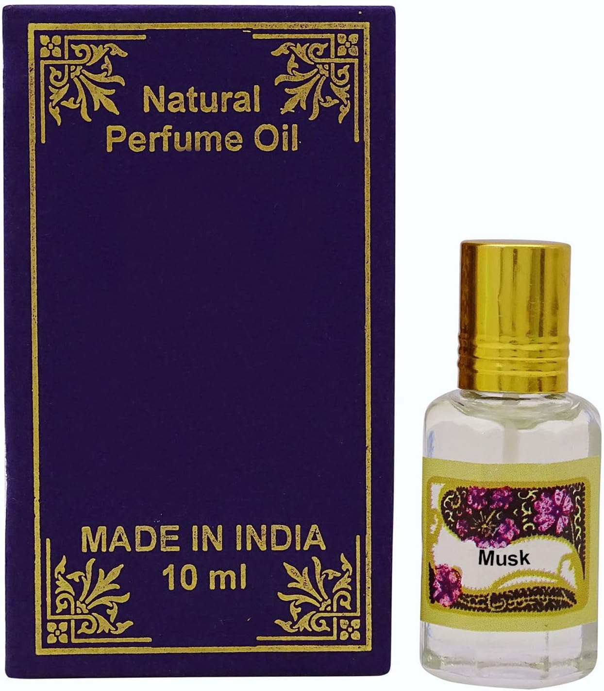 10ml Musk Fragrance Oil 100% Pure and Natural Perfume Oil - Purple