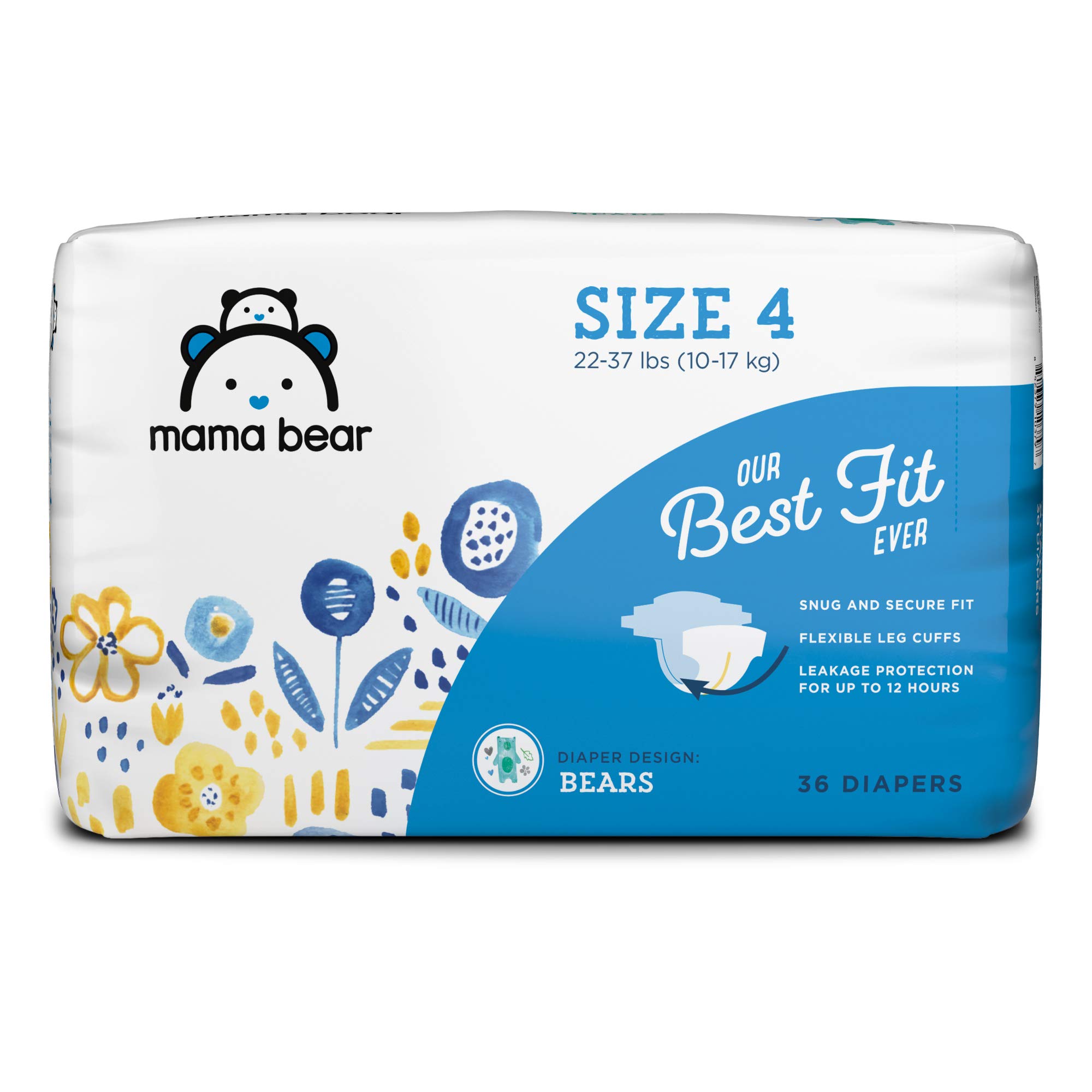 mama bear diapers size 4
