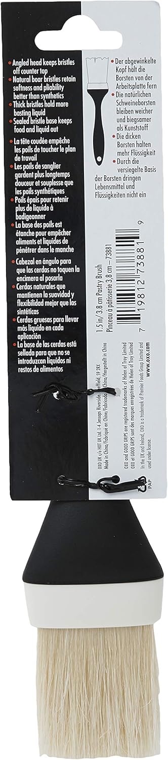 OXO Good Grips 1-1/2 Inch Natural Pastry Brush: Home & Kitchen