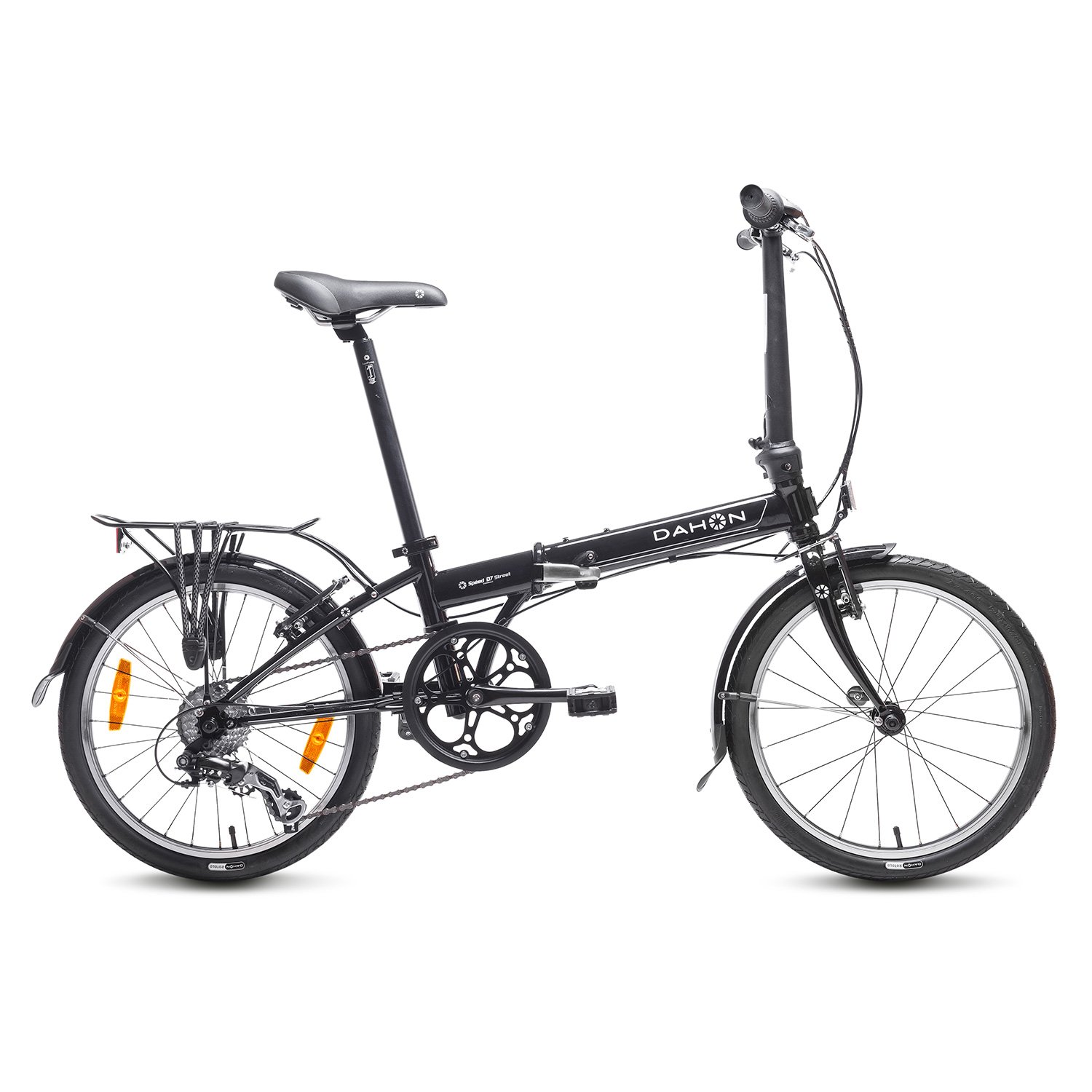 Dahon Speed D Bicicleta plegable Unisex adulto Negro obsidian