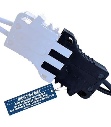 New Blue Peg Perego Battery Side Connector