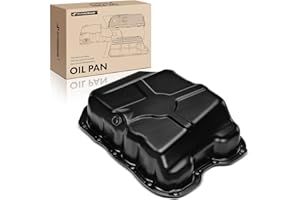 A-Premium Engine Oil Pan with Drain Plug Compatible with Jeep Patriot Compass Dodge Avenger Caliber Journey Chrysler 200 Cirr
