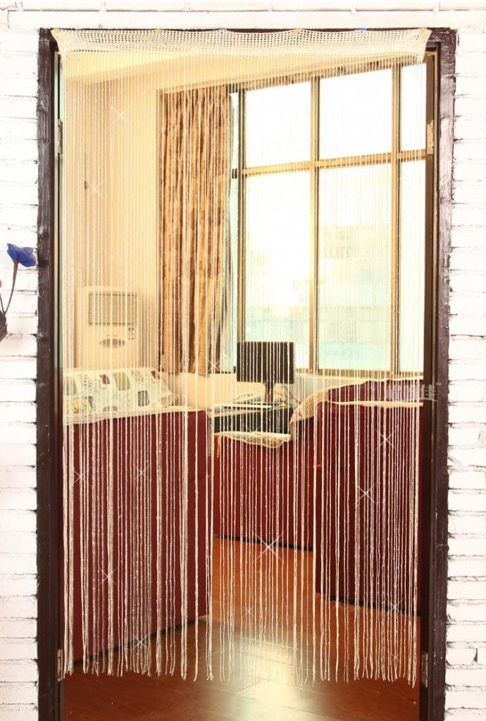 BeautyHome Tassel String Curtains for Rooms Doorways Window