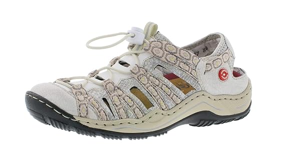 Rieker L0534 Damen Slipper,Schlüpfschuh,Slip-on,modisch,Freizeitschuh
