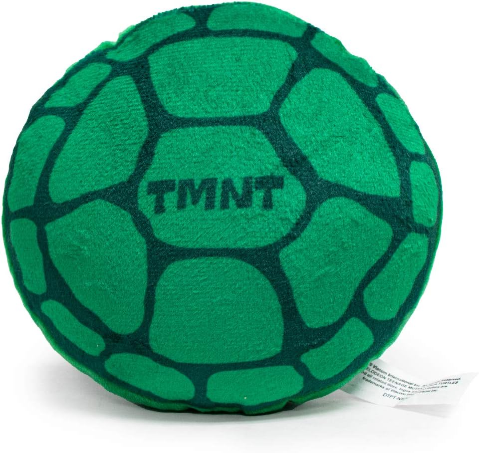 Buckle-Down Dog Toy, Nickelodeon, Plush Teenage Mutant Ninja Turtles Turtle Shell Logo