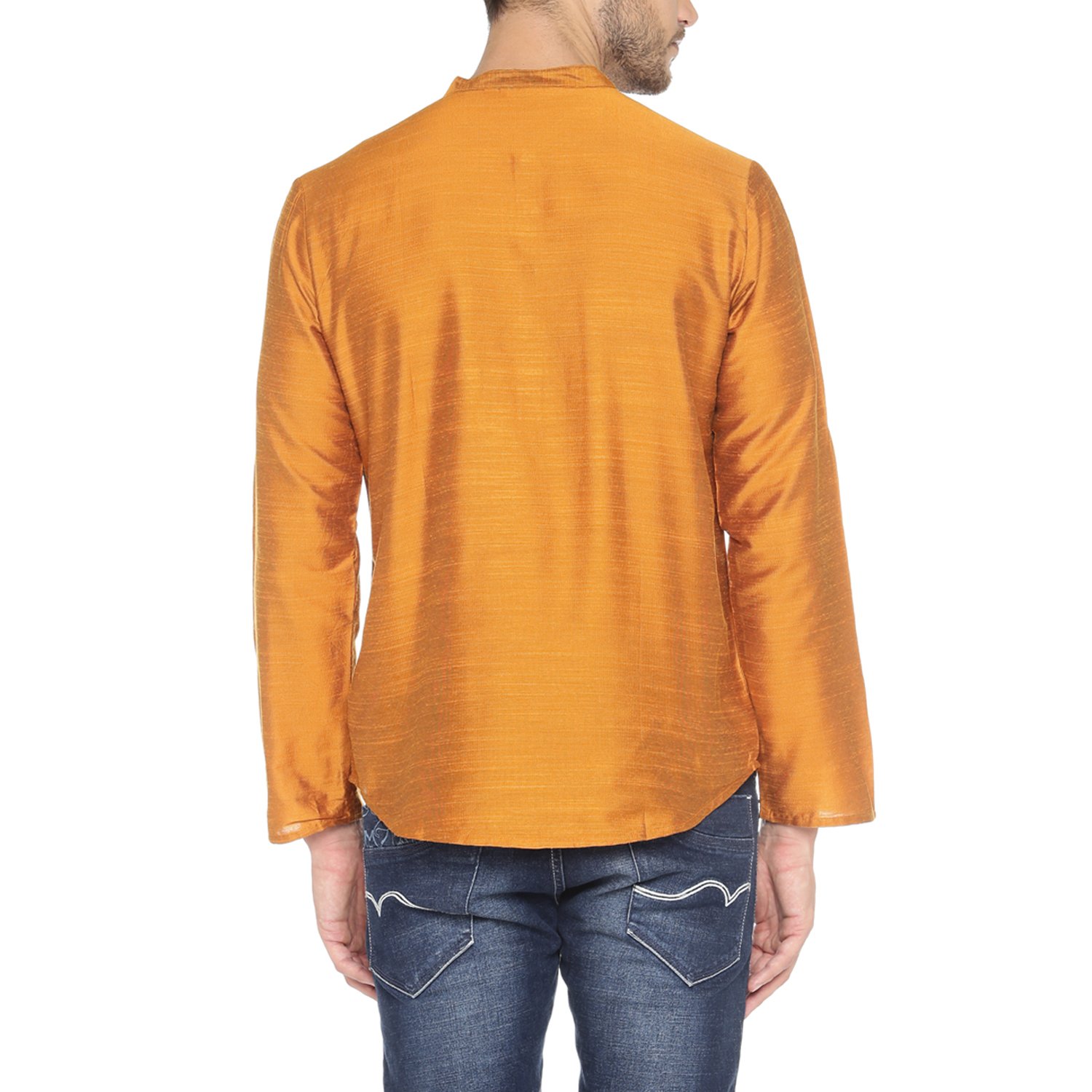 indus route by pantaloons boy's polyester straight kurta