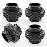 SDTC Tech 4-Pack G1/4" 5mm Male to Male Connector