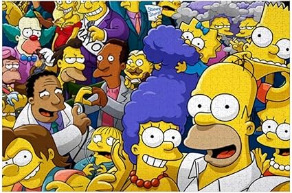simpsons jigsaw puzzle