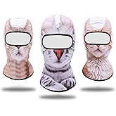 Cutewing Balaclava Mask 3D Print Full Face Mask Cooling Neck Gaiter Sun Protection Face Cover Mask Windproof Ski Mask