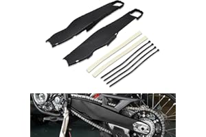 NICECNC Black Rear Swingarm Protectors Guards Compatible with KTM 125-450 XC SX XCF SXF 2023-2024 150-500 EXC EXCF XCW XCF-W XW-F 2024,See Fitment