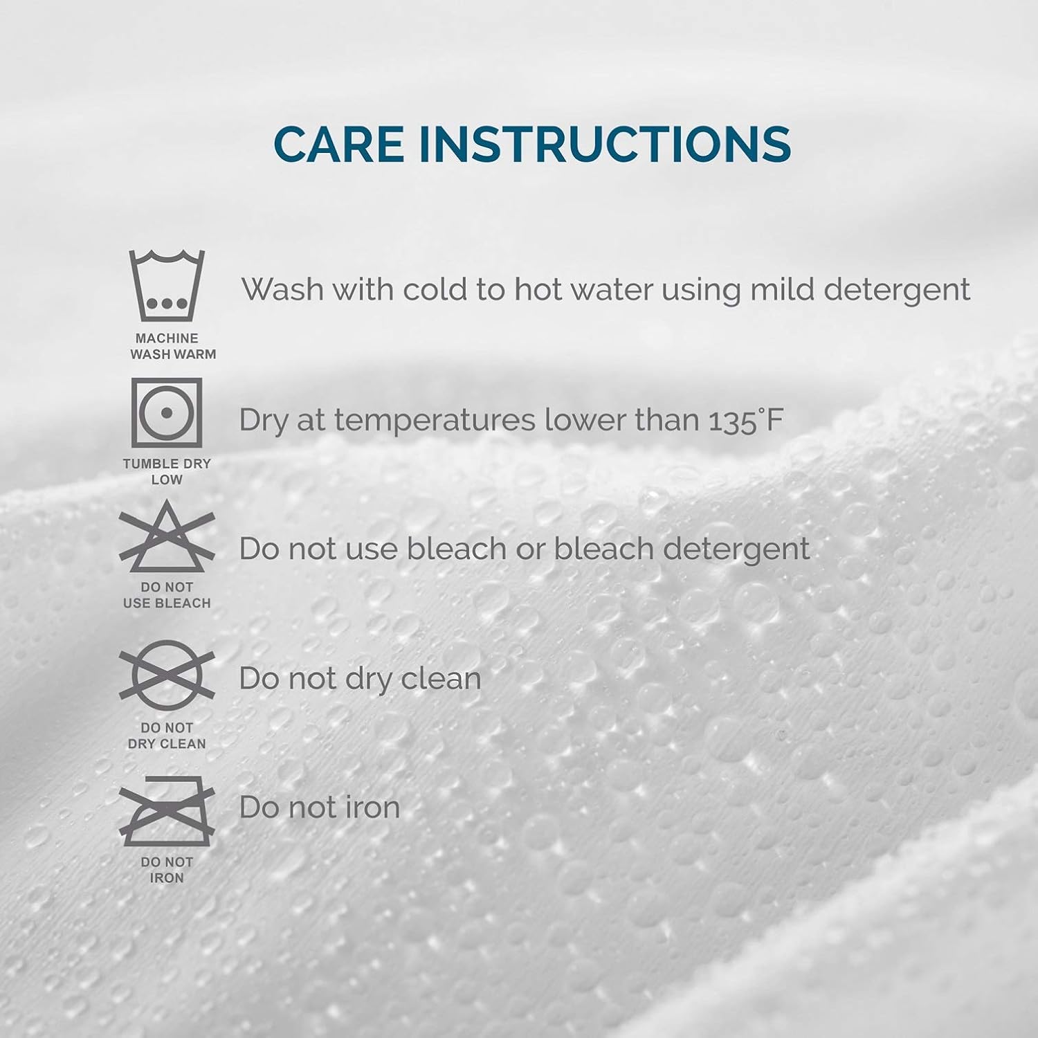 LUCID Premium Hypoallergenic 100% Waterproof Mattress Protector - Universal Fit, Cotton Terry Top, Queen: Home & Kitchen
