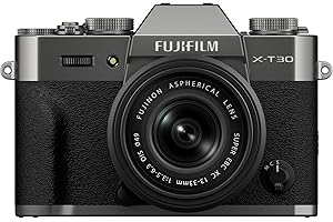 FUJIFILM X-T30 III Mirrorless Camea Body, w/ XC13-33mmF3.5-6.3 OIS Lens Kit, Charcoal Silver