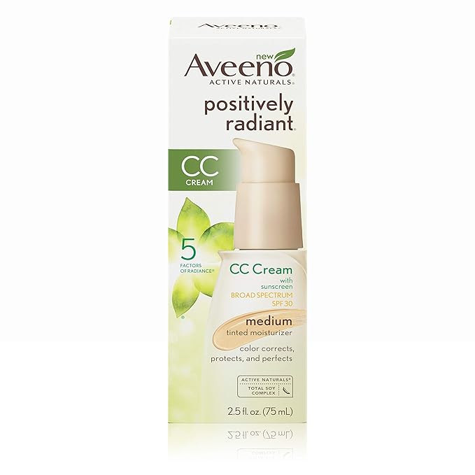 aveeno positively radiant tinted moisturizer
