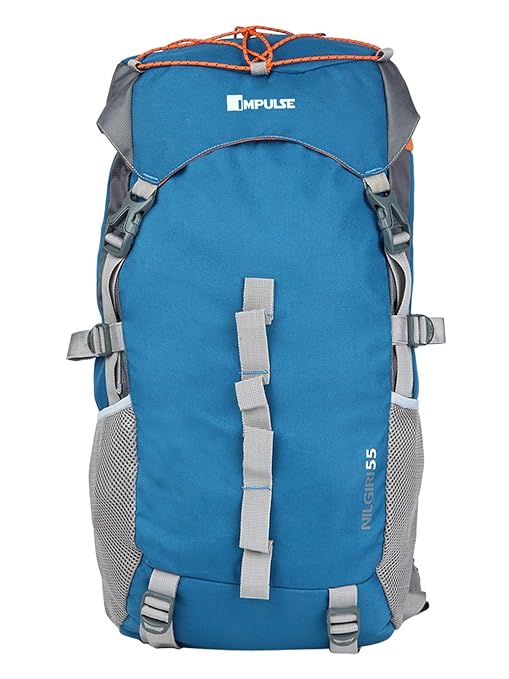Impulse 55 Ltrs Teal Blue Rucksack (Nilgiri 55Ltr T Blue)