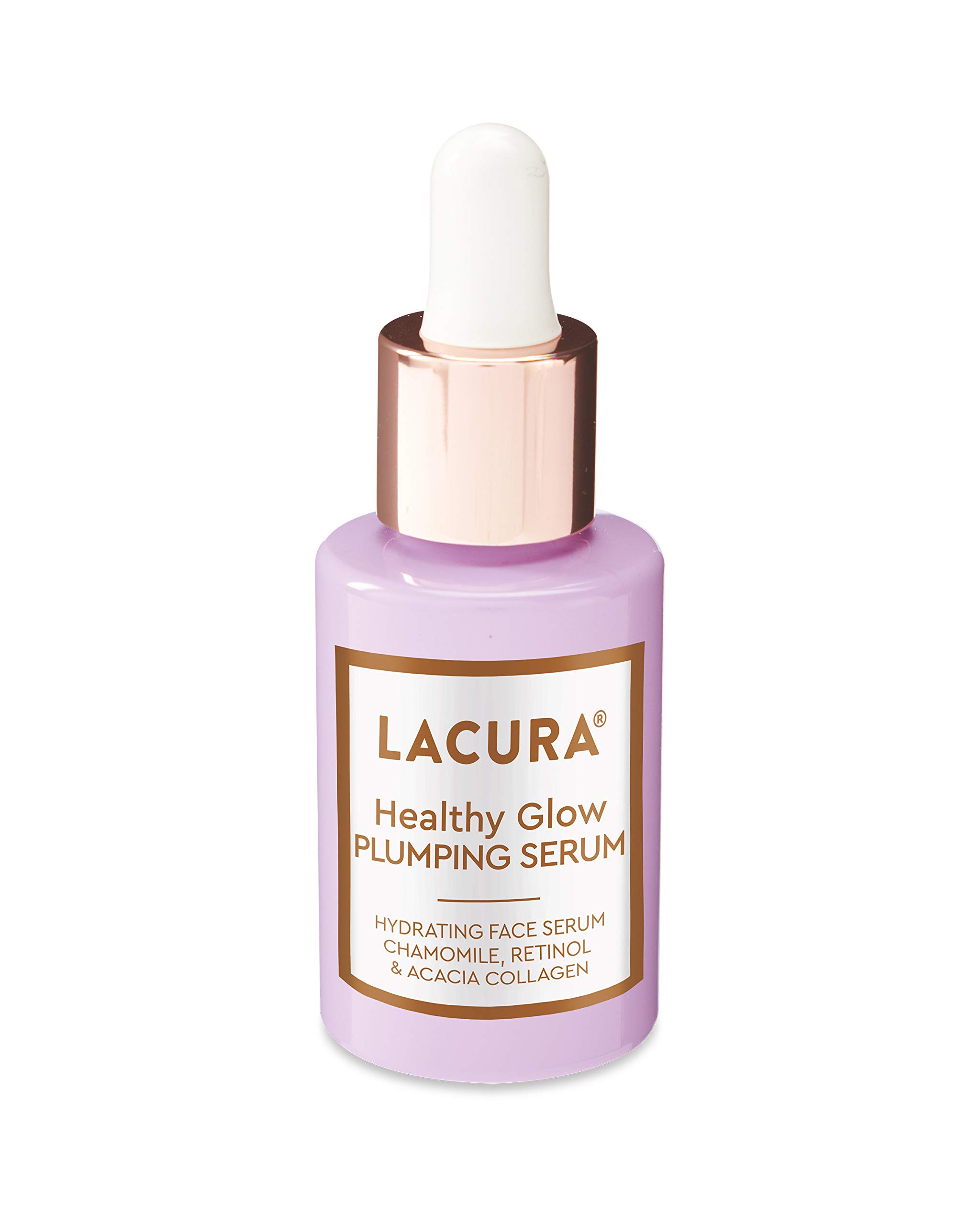 Lacura Healthy Glow Retinol & Acacia Collagen Serum | Plumping Serum | Cruelty Free 25ml