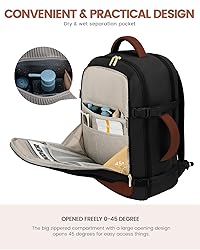 LOVEVOOK Carry On Travel Backpack For Women Men