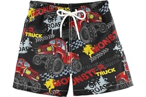 visesunny Little Boys Quick Dry Beach Board Shorts Kids Swim Trunk Swimsuit Beach Shorts Swim Trunk for Infant Baby Boy Teens