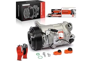 A-Premium Air Conditioner AC Compressor with Clutch Compatible with Nissan Maxima 3.5L 2016-2023, Murano 3.5L 2015-2022