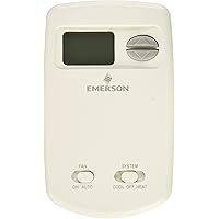 Emerson 1E78-144 Single Stage Non-Programmable Thermostat