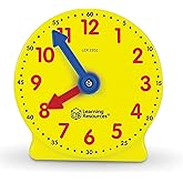Learning Resources Smart Pack 4IN Clock, Multicolor