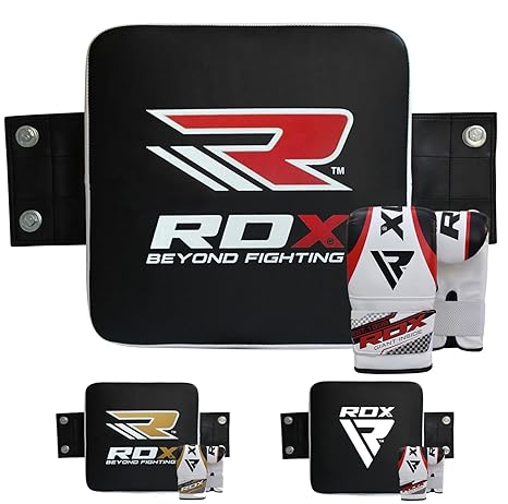 RDX Boxen Pad Schlagpolster Kampfsport Kickschild Boxpratzen Schlagkissen Großes Kickboxen Trittkissen (MEHRWEG)