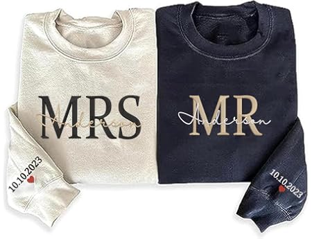 Mr & Mrs Sweatshirts