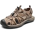DREAM PAIRS Men's Sandals Hiking Water Sport Athletic Beach Outdoor Comfortable Casual Closed Toe Summer Sandal Shoes