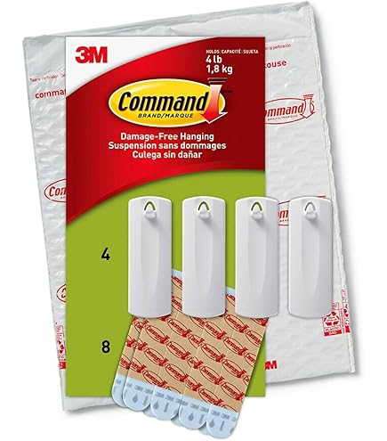 Command Sticky Nail Zackenaufhänger – 3er Pack, Hält Bis 5 Pfund – Rückstandsfrei Aufhängen