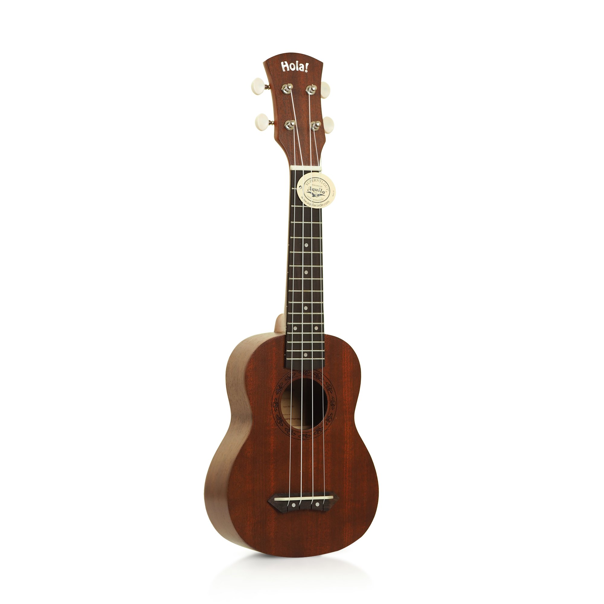 Hola! HM121MG Deluxe Soprano Ukulele, Mahogany on Galleon Philippines