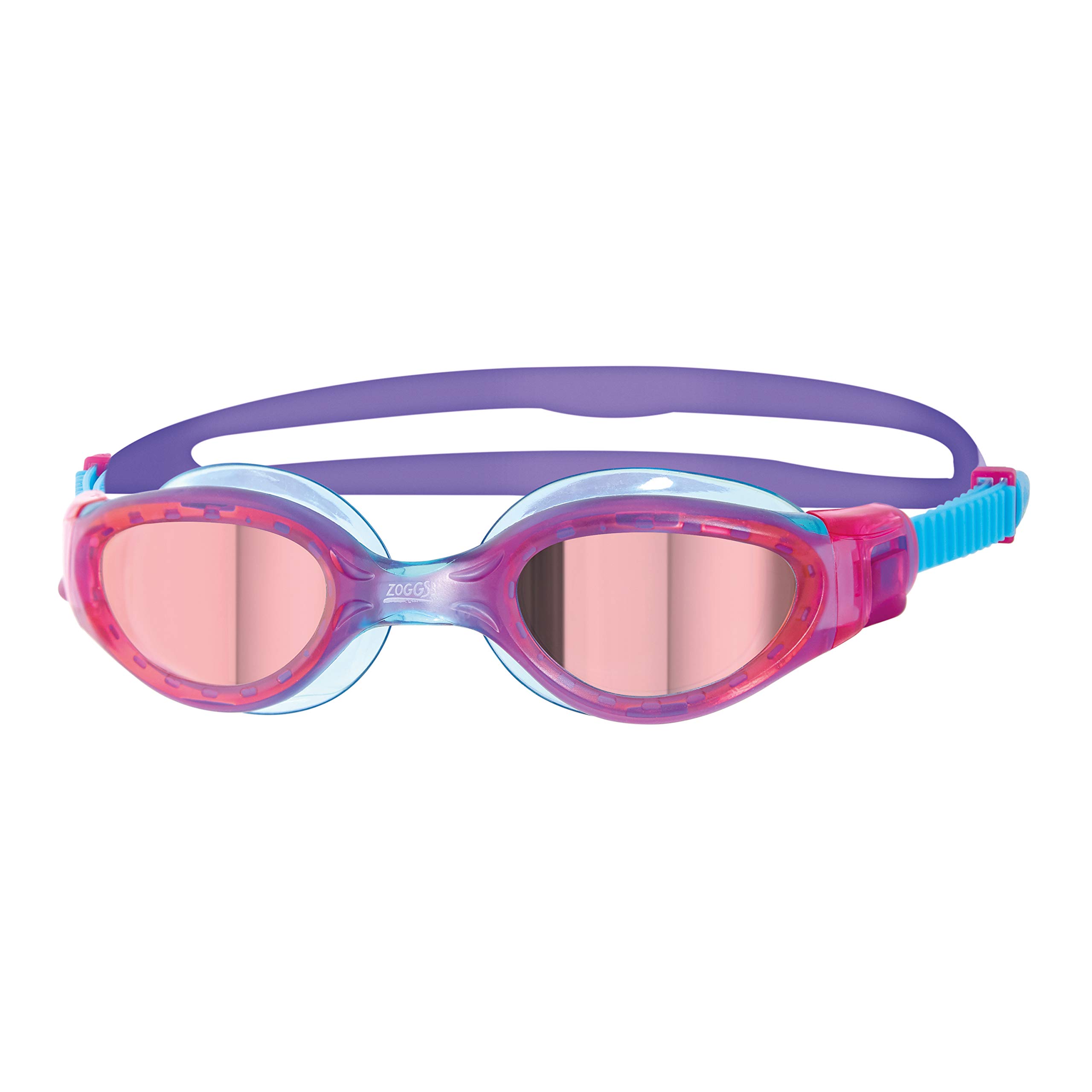 ZoggsJunior Phantom Elite Mirror Goggles Pink/Purple/Mirror