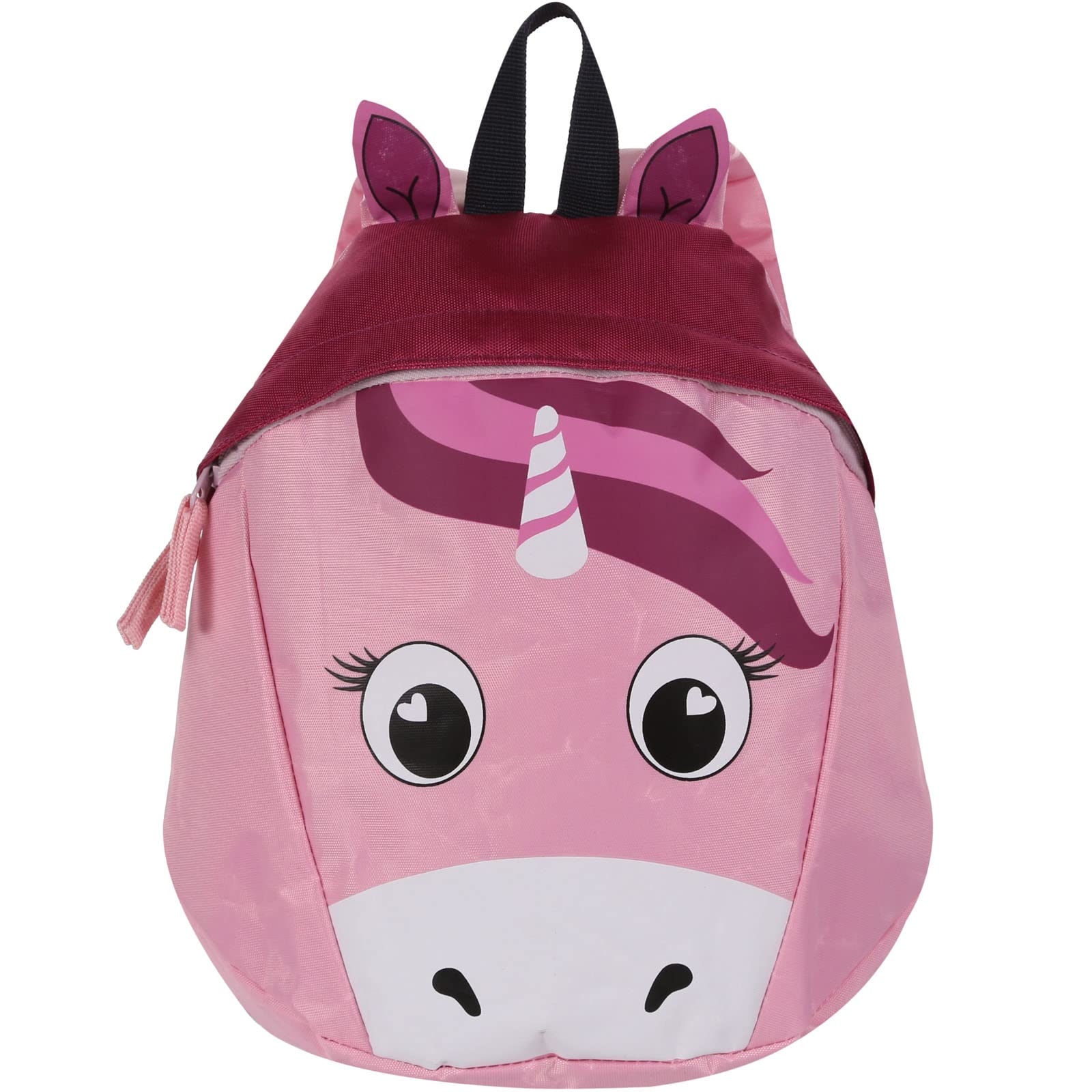 Regatta Roary Animal' Hardwearing Padded Straps Internal Security Pocket Printed Face Backapack Rucksacks - Pink(Unicorn), Single
