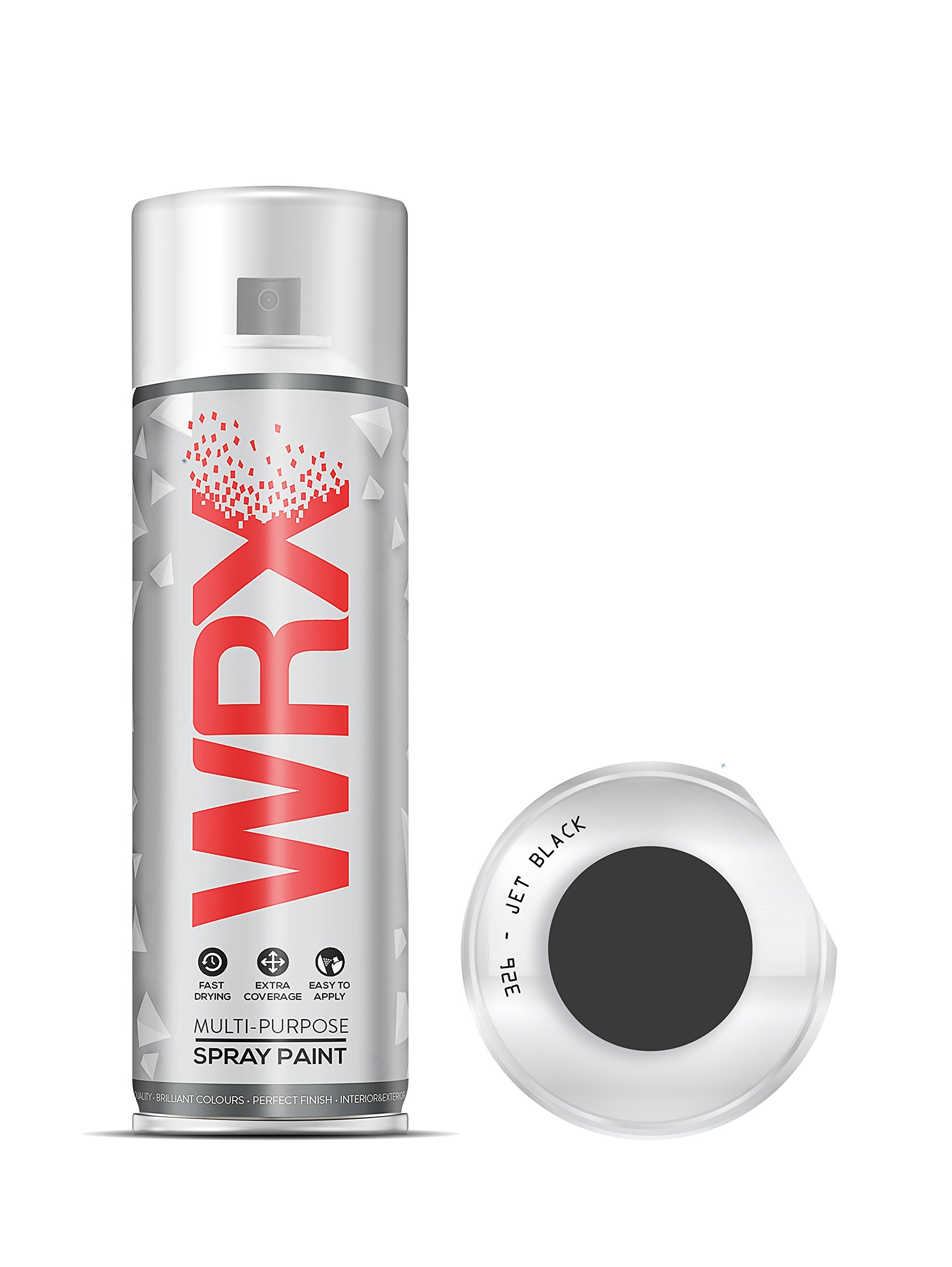 WRX Spray Paint 400 ml - Gloss Black 326- Ral 9005