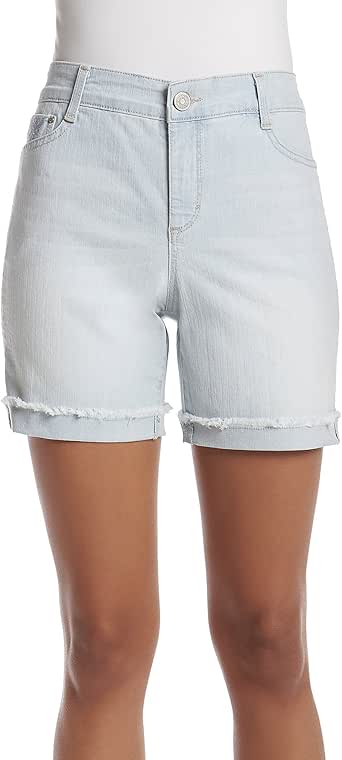 Bandolino Mandie Denim Shorts 18 at Amazon Womenâs Clothing store